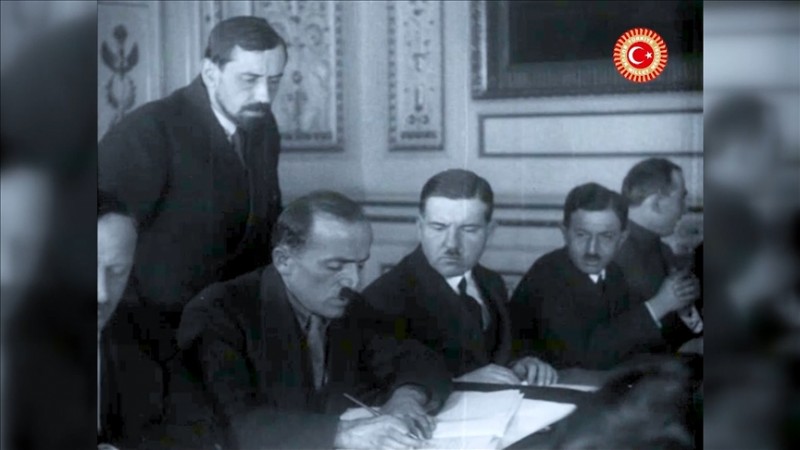 TBMM Başkanlığından Moskova Antlaşması paylaşması