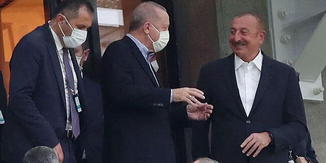 Cumhurbaşkanı Erdoğan, Bakü Olimpiyat Stadı’nda