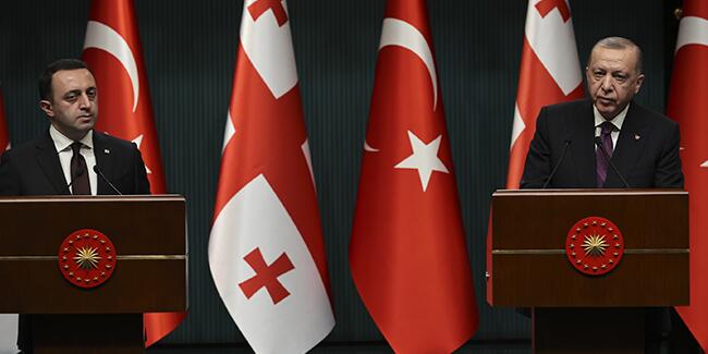 Son dakika… Cumhurbaşkanı Erdoğan’dan, Garibashvili ile ortak açıklama