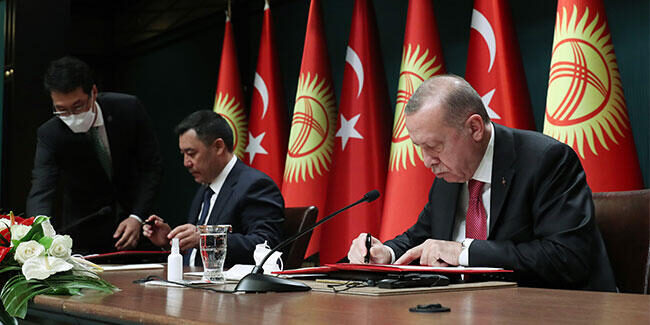 Türkiye ile Kırgızistan arasında 7 anlaşma imzalandı