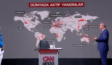 Dünyada yangınlar neden arttı? Prof. Dr. Şen, CNN TÜRK’te anlattı 