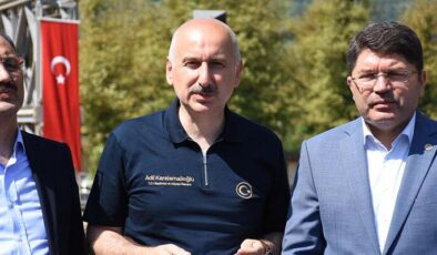 Bakan Karaismailoğlu sel bölgesindeki son durumu açıkladı