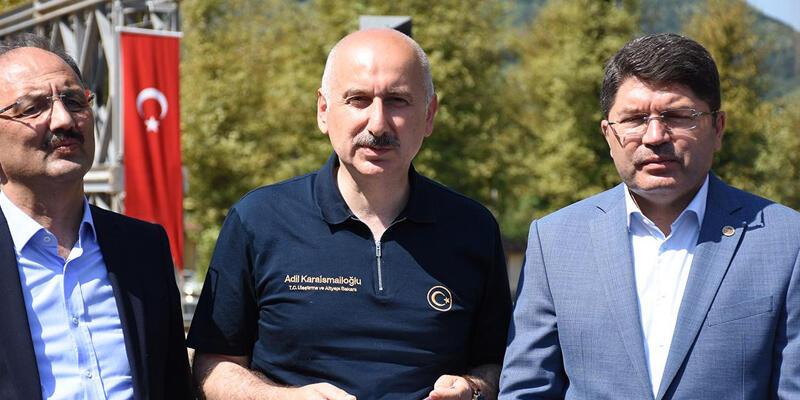 Bakan Karaismailoğlu sel bölgesindeki son durumu açıkladı