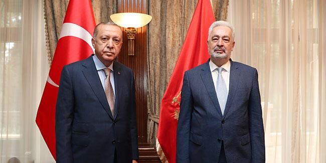 Cumhurbaşkanı Erdoğan, Karadağ Başbakanı Krivokapiç’i kabul etti