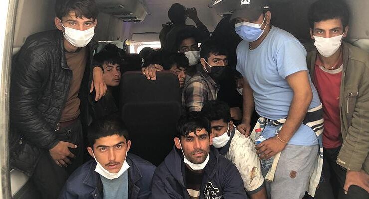 Ankara’da 2 günde 48 kaçak göçmen yakalandı