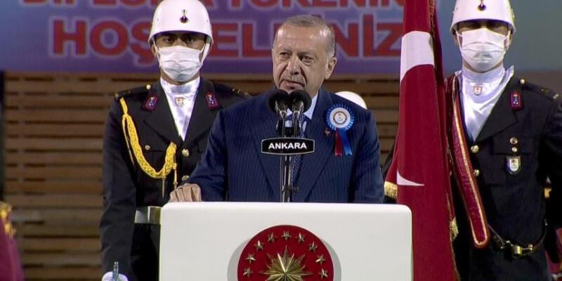 Cumhurbaşkanı Erdoğan Subay-Astsubay Mezuniyet Töreni’nde konuştu