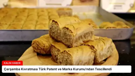 Çarşamba Kıvratması Türk Patent ve Marka Kurumu’ndan Tescillendi
