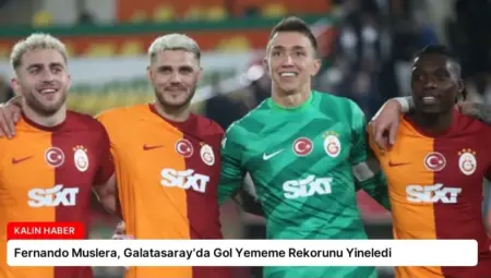 Fernando Muslera, Galatasaray’da Gol Yememe Rekorunu Yineledi