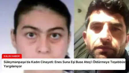 Süleymanpaşa’da Kadın Cinayeti: Enes Suna Eşi Buse Ateş’i Öldürmeye Teşebbüsten Yargılanıyor