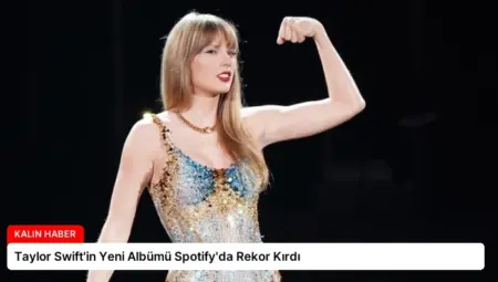 Taylor Swift’in Yeni Albümü Spotify’da Rekor Kırdı
