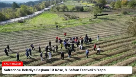 Safranbolu Belediye Başkanı Elif Köse, 8. Safran Festivali’ni Yaptı