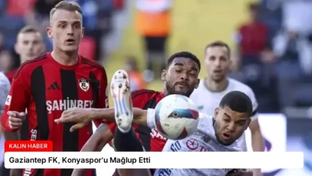 Gaziantep FK, Konyaspor’u Mağlup Etti