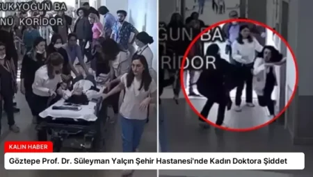 Göztepe Prof. Dr. Süleyman Yalçın Şehir Hastanesi’nde Kadın Doktora Şiddet